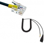 GEQUDIO GEQUDIO RJ-Kabelis kompat. su Mitel, Aastra, Fanvil, Poly, Gigset