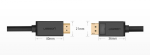 Kabelis Ugreen DP101 DisplayPort to HDMI 2.0m juodas