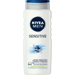 Nivea Du&scaron;o želė for Men Sensitive Du&scaron;o gelis 500ml du&scaron;o želė Vyrams