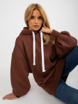 Ex Moda Megztinis-EM-BL-694.20X-tamsiai rudas