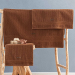 Cotton Box 'Rudas' Medvilnės rank&scaron;luostis - 75 x 150 cm