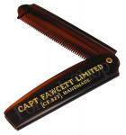 Captain Fawcett Folding Pocket Beard &Scaron;ukos Sulankstomos ki&scaron;eninės barzdos &scaron;ukos, 1vnt.