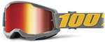 100% Google STRATEG 2 IZIPIZI (Raudonas veidrodis Oro Anti- Fog, LT 38% + / -5%)