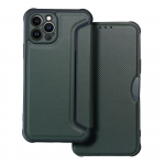 Fusion Accessories Fusion Razor Book dėklas skirtas Xiaomi Redmi Note 12 Pro+ tamsiai žalia