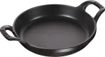 Apvalus kepimo ir užkepimo indas Staub &ndash; juodas, 750 ml