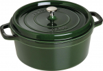 STAUB Puodas STAUB żeliwny apvalus 6.7 ltr žalia universalus