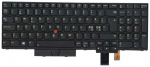 Lenovo 01HX298, Klaviatūra, Nordic, Klaviatūros ap&scaron;vietimas, Lenovo, Thinkpad T580/P52s