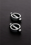 Steel By Shots Shots Magnetic Aliuminio Nipple Ring with Adjustable Pressure System