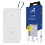 3Mk Protection 3MK Powerbank PastelUp 10,000mAh 22.5Wsu MagSafe + įkrovimas Apple Watch balta