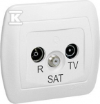 Kontakt Simon AAS/11 GN.RTV-SAT Baltas GALAS.