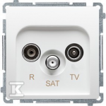 Kontakt Simon GN.RTV-SAT Baltas JUNGIKLIS