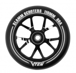 Slamm Scooters Atsarginiai ratukai Slamm 110mm V-Ten II juodi