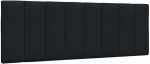 Galvūgalio pagalvėlė, Hanko, juodos spalvos, 120cm, audinys