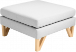 Customform Sofa-lova, Jūros Brizas, 88x220 cm, Juoda