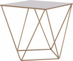 Customform Kavos staliukas, MEMO WOOD 50, 50x50x45 cm, Juodas