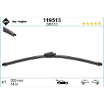 SWF Galinis valytuvas VISIOFLEX Flat 350 mm 1 vnt.