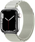 Hurtel Dirželis ze stalową sprzączką Alpine do Apple Watch 38 / 40 / 41 mm sidabrinė