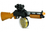 Žaislinis &scaron;autuvas Lean Toys AK 868-1 su &scaron;viesos ir garso efektais, 60 cm