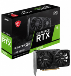 Vaizdo plok&scaron;tė Videokarte MSI Geforce RTX 3050 VENTUS 2X GDDR6 6GB OC