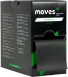 Elastinė juosta be latekso MOVES band 45,5 m (Spalva: Juoda)