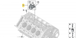 BMW Oil return cover Originalus 11428611686 5' G30 (10/2015 &mdash; 12/2019) 5' F90 M5 (01/2016 &mdash; 12/2019) 7' G11 (10/2014 &mdash; 02/2019) 7' G11 LCI (01/2018 &mdash; 12/2019) 7' G12 (10/2014 &mdash; 02/2019) 7' G12 LCI (01/2018 &mdash; 12/2019) 8' G14 (10/2017 &mdash; 12/2019) 8' F91 ...
