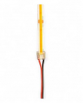 Light Solutions Aps &bdquo;Light Solutions&ldquo; dvigubi &bdquo;SmartClip&ldquo; laikikliai 10 mm COB LED juostai su 15 cm laidu &ndash; 5 vnt. pakuotėje