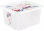 KEEEPER daiktadėžė su dangčiu PEPPA PIG, 24 L, 42.5x35.5x22.5 cm., 1223700119400