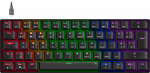 Speedlink ATMOS RGB Regenbogen Mechaninė 60% Klaviatūra žaidimams mit braunen Schaltern, juodas