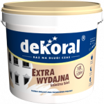 Dekoral Polinit, fasadiniai emulsiniai dažai | balta (sniezna biel) 1 ltr,