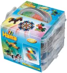Hama Beads Hama - Maža laikymo dėžutė su 6000 karoliukų (386701)
