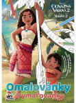 Dėlionė Jiri Models A4 formato Vaiana 2 spalvinimo knygelė