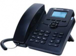 AudioCodes 405HD IP telefonas PoE GbE, juodas, IP telefonas, juodas, laidinis ragelis, SIP informacija, 2 linijos, mygtukai