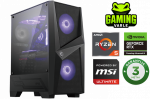 Stacionarus žaidimų kompiuteris Varlė Gaming PC Powered by MSI Ryzen 5 9600x + RTX 5060 | RAM 16GB 6000MT/s DDR5 CL36 | 1TB NVMe SSD
