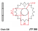 Jt Sprockets Priekinė žvaigždutė JTF566