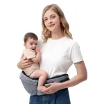 MOMCOZY KŪDIKIO NE&Scaron;IOJIMO SĖDYNĖ ANT KLUBO, M DYDIS, PILKA