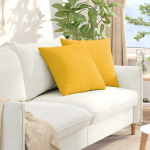 Sofa Pagalvės 2 pcs &Scaron;viesi geltona 50 x 50 cm