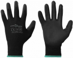 Darbo pir&scaron;tinės 12 pcs Juoda 11 / XXL Poliesteris
