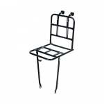 BASIL Front Carrier L, juodas