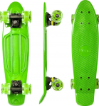 Penny Board w/ Light-Up Wheels WORKER Aspy C4 22&rdquo;