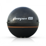 Giliau | Smart Fishfinder Sonar Pro, Wifi, skirta iOS, Android | Li-Polymer, 3,7V | Sonaras | 65 mm skersmuo mm | Deeper Smart Sonar PRO | 100 g | Juodas