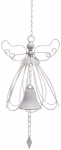 Vėjo varpelis metalinis baltas 15,5x15x57 cm 4Living 312143