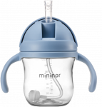 Mininor Global Aps &bdquo;mininor Global&ldquo; &ndash; &scaron;iaudinis butelis i&scaron; tritano, 220 ml &ndash; &scaron;iaurieti&scaron;ko dangaus mėlynumo (14243)