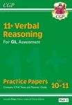 KNYGA Bookshop 11+ GL Verbal Reasoning Practice Papers: Ages 10-11 - Pack 2 (with Parents' Guide & Online Ed)