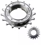 Laisvoji pavara 1 greitis 16T 1/2''x1/8'' 1.37'' sidabrinė