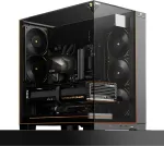 Thermalright ATX kompiuterio korpusas, stiklo &scaron;onai, ARGB, USB-C, 8 ventiliatorių palaikymas, A70 ARGB