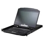 Aten 16 prievadų KVM konsolė su USB ir HDMI LCD monitoriams, voki&scaron;ka klaviatūros i&scaron;dėstymo versija CL3716iNW D (14.01.7619)