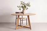 Venture Design Valgomojo stalas Yakidon, &Oslash; 120 cm, apvalus