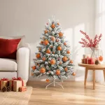 Kalėdų kamuoliukų rinkinys 88 vnt. Bronzinė &Oslash; 6 cm Plastmasė