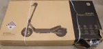 I&scaron;parduodama. Xiaomi Electric Scooter 6 GL Xiaomi 24 mėn. PAŽEISTA PAKUOTĖ AND PAINT (FRONT - LEFT AND RIGHT SIDE)