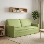 3 vietų sofa &Scaron;viesiai žalia 190 x 81 x 82 cm Aksomas